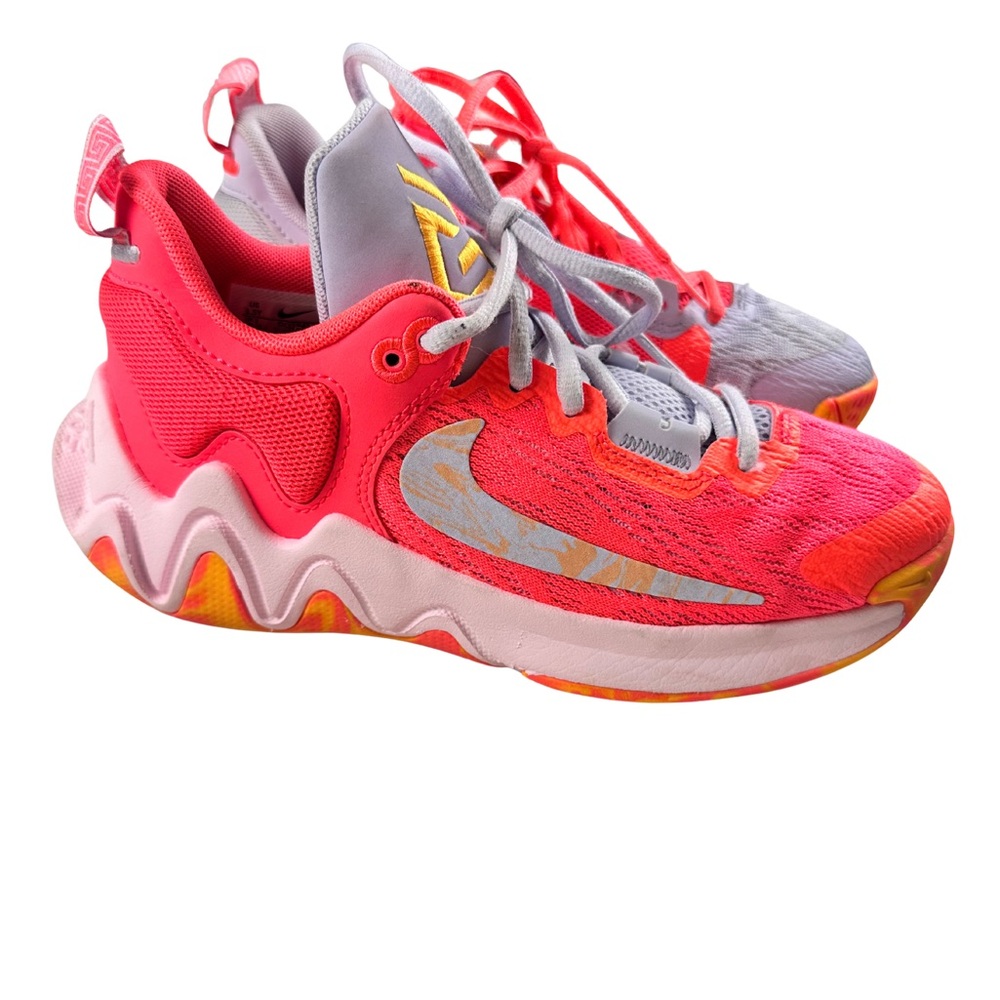 Nike Giannis Immortality 2 Hot Punch/University Blue DQ1943-600 Sizes 3.5Y